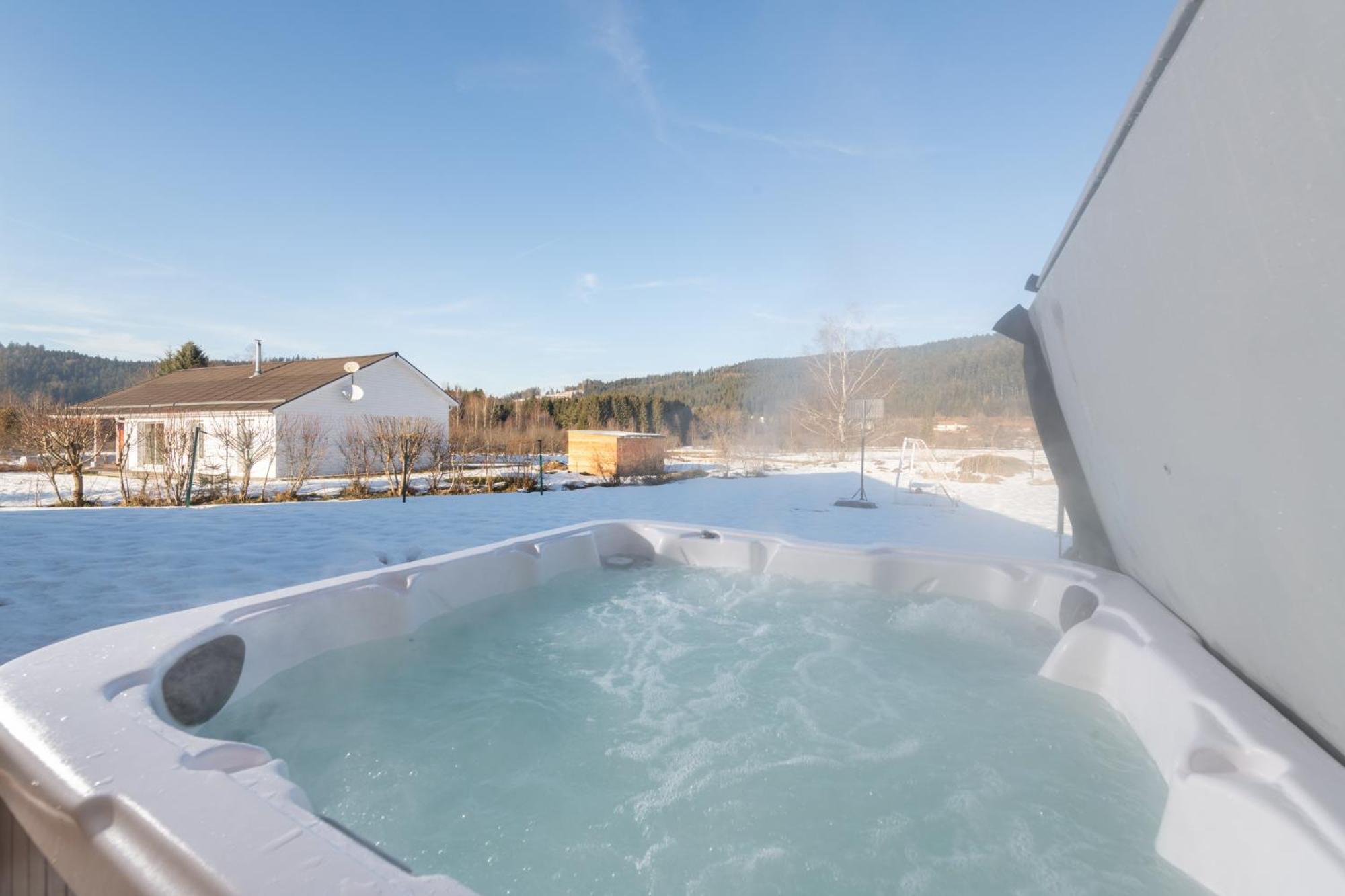 Chalet Du Bien-Etre 15P. Piscine,Spa, Hammam,Petanque,Basket Gérardmer Exterior foto
